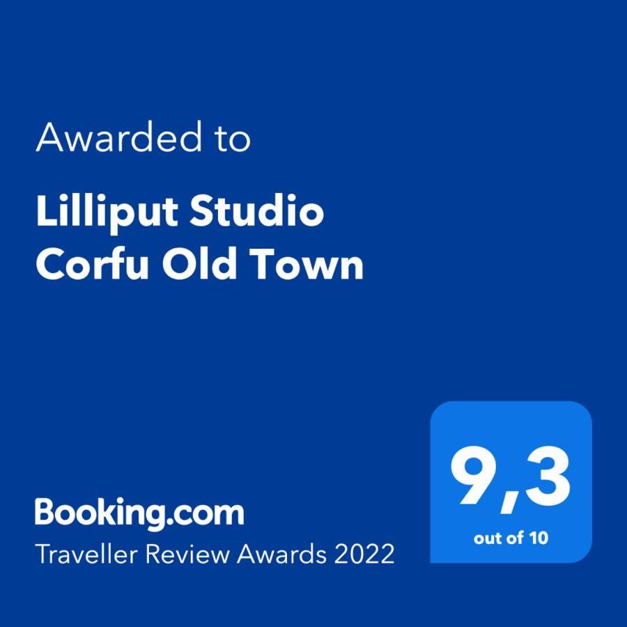 Lilliput Studio Corfu Old Town Eksteriør billede